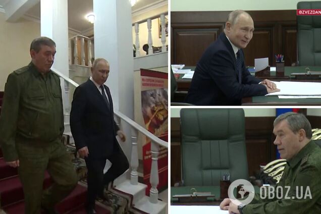 Заметили странный момент во время встречи Путина с Герасимовым