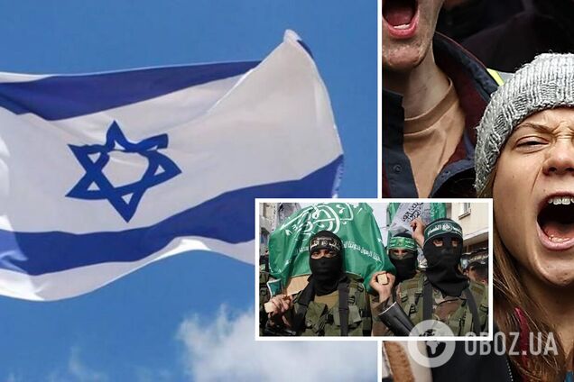 'Прихильники Грети є прихильниками тероризму': в Ізраїлі жорстко відреагували на підтримку екоактивісткою Палестини й Гази