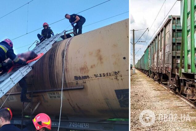 В Одесской области от удара током погиб подросток, который залез на грузовой вагон: пострадали еще двое