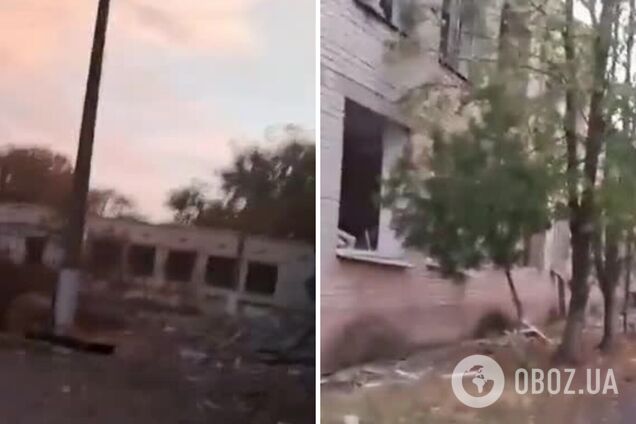 У мережі показали наслідки атаки російської армії на школу на Херсонщині. Відео