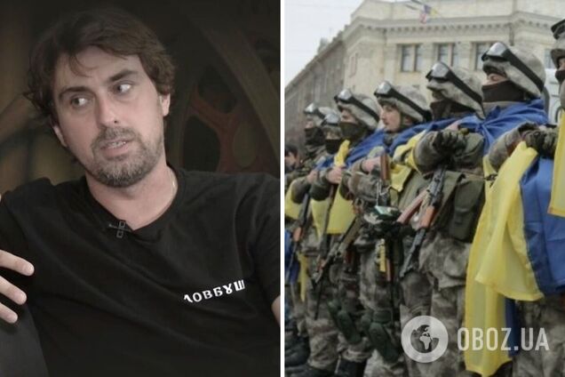 'Матимемо величезні проблеми'. Гнатковський із 'Довбуша' пояснив, як правильно виказувати честь воїнам