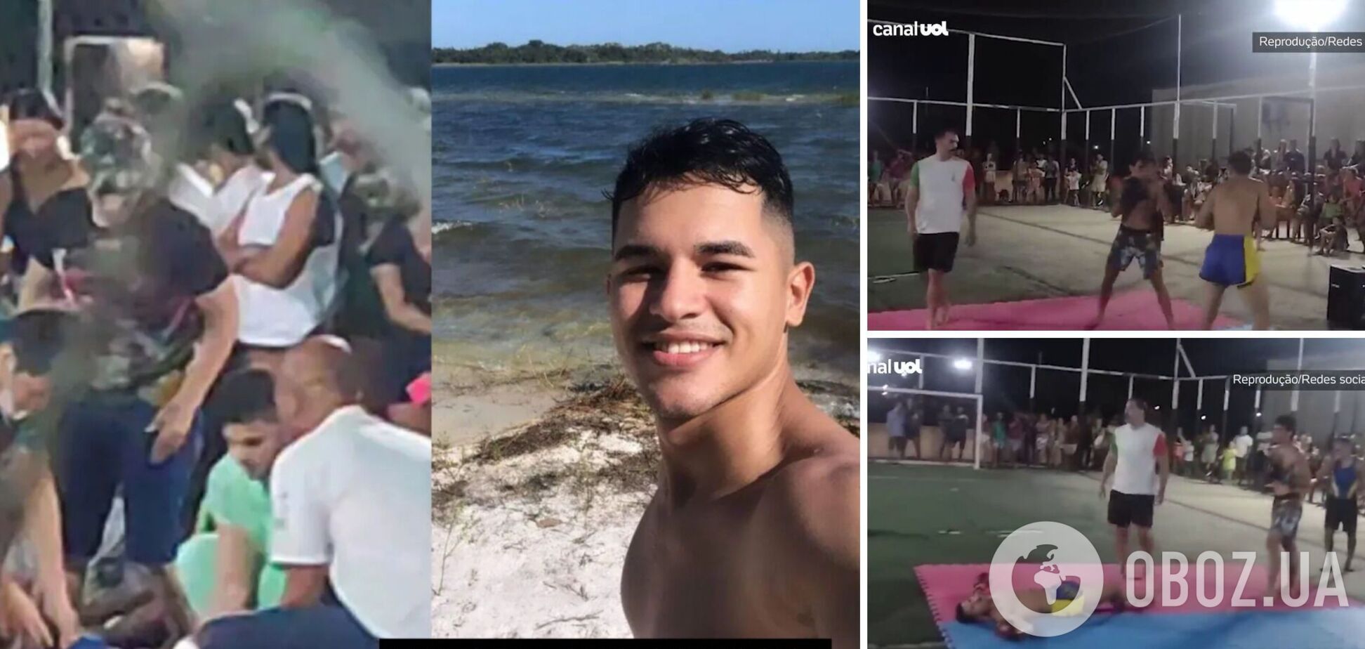 В Бразилии боксер пропустил удар и умер. Видео