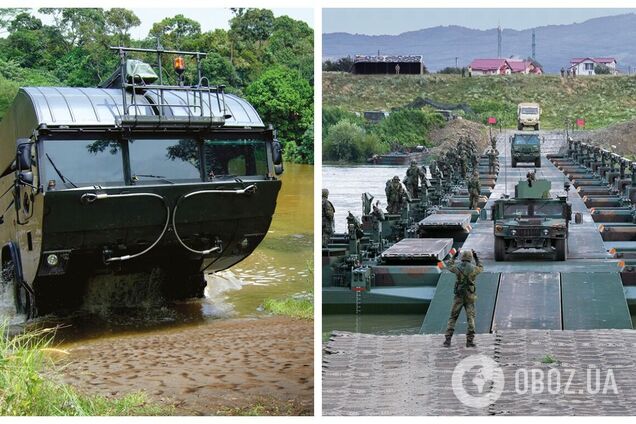 Українські військові в Нідерландах тренувалися форсувати річки на машинах Amphibious Rig: що про них відомо. Відео