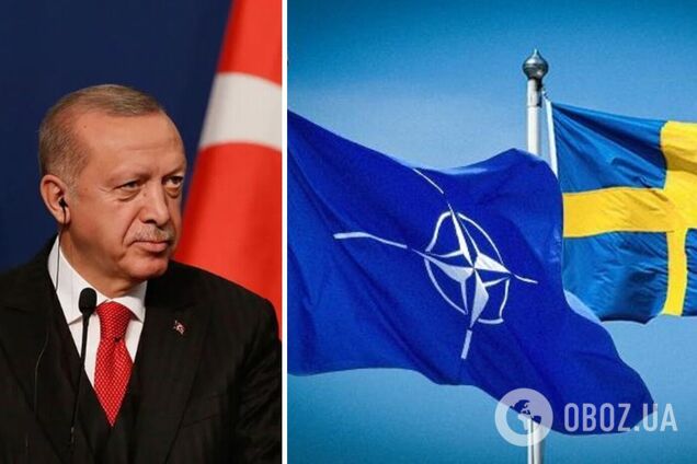 Ердоган затвердив ратифікацію Туреччиною членства Швеції в НАТО