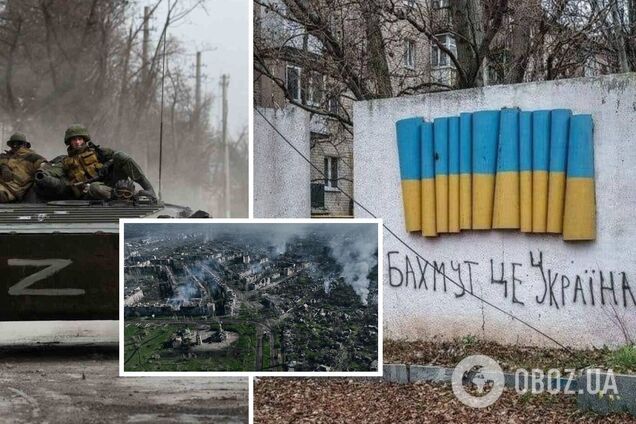 Бои в районе Бахмута на Донбассе