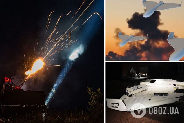Россия ночью атаковала Украину ракетой Х-59 и 14 ударными БПЛА: силы ПВО сбили все цели