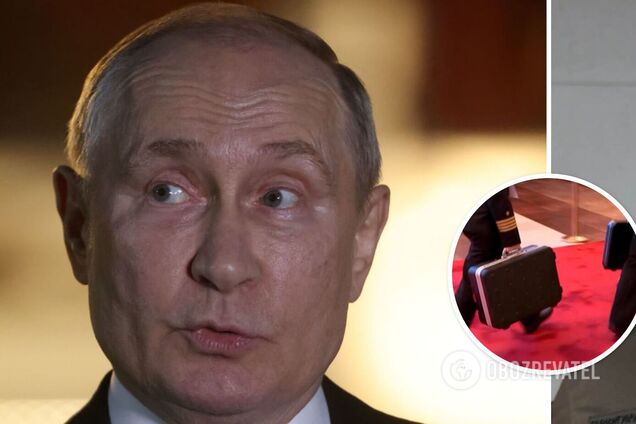 'Не потому, что он такой смелый': в ГУР рассказали о содержимом чемоданов, которые носят за Путиным