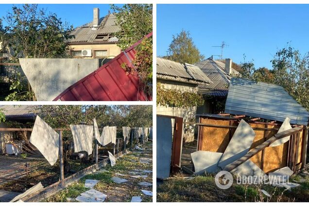 Окупанти влаштували вранці атаку на Дніпропетровщину: пошкоджено інфраструктурний об'єкт і приватні будинки. Фото