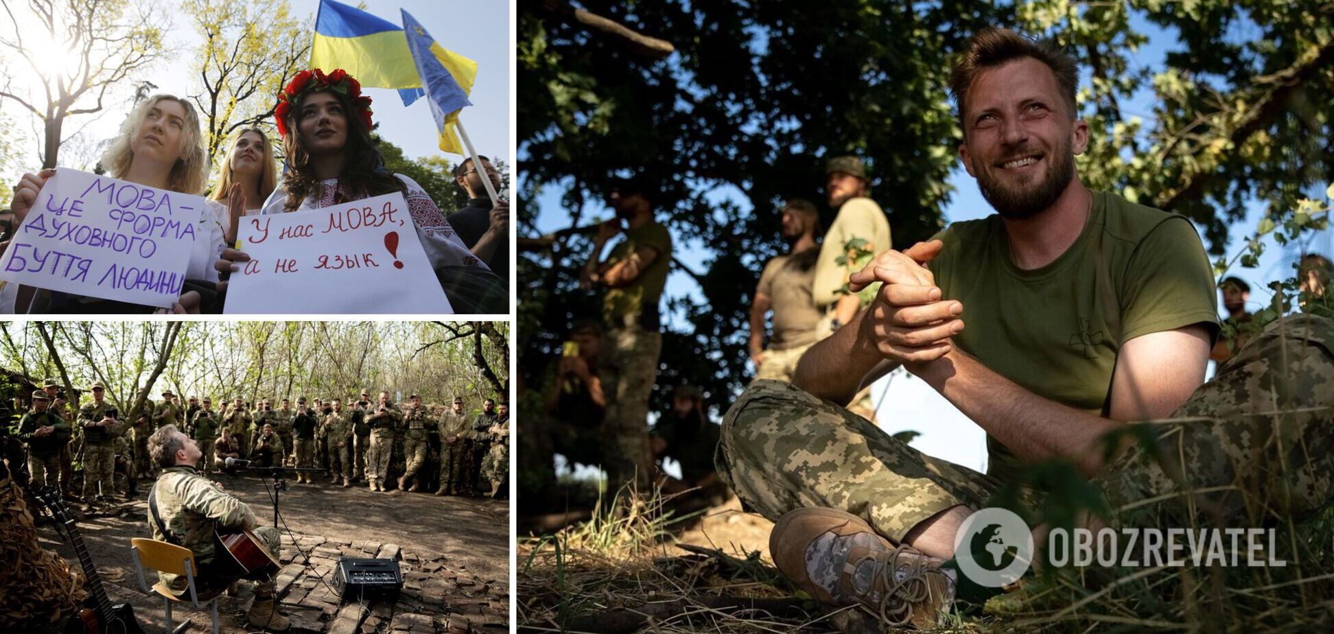 'Говорити в Україні російською – це перемога Росії'. Військовий Олександр Ремез про українську мову, неадекватність Сергія Бабкіна і творчість на фронті