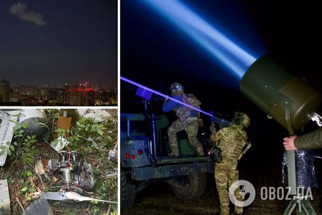 Росія вночі запустила по Україні шість 'Шахедів': сили ППО збили всі дрони