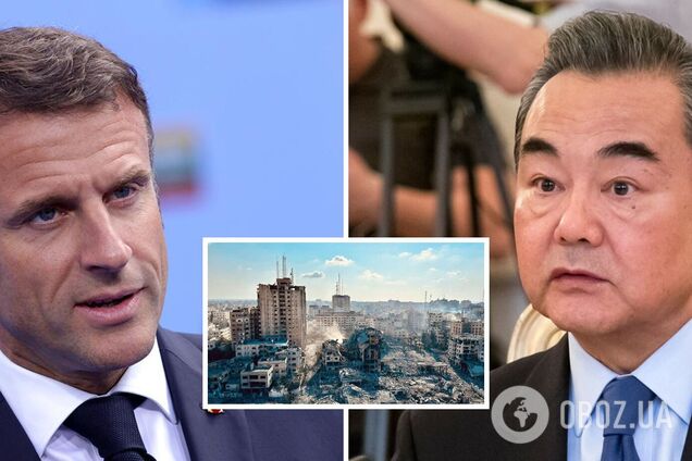 Китай призвал защитить мирное население в секторе Газа, Макрон прибыл с визитом в Израиль. Главное