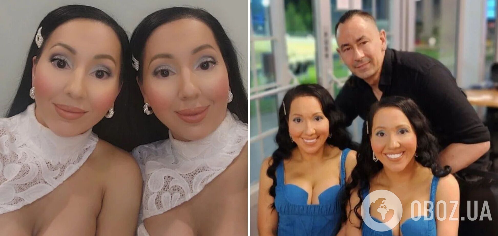 'Найоднаковіші в світі' близнючки, які одружилися з одним чоловіком, показали свою маму. Фото