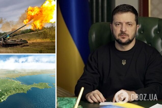 'Это историческое достижение': Зеленский заявил, что флот РФ сбегает из Крыма, и назвал вопросом времени огневой контроль над полуостровом