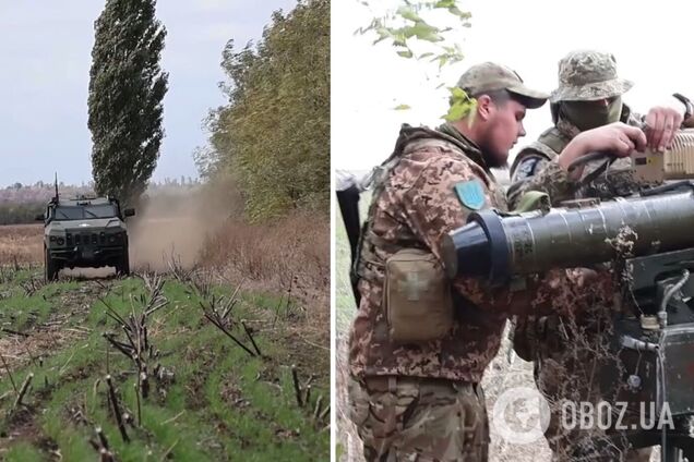 Час між зайняттям позиції та пострілом – дві хвилини: як ЗСУ нищать ворога з ПТРК 'Скіф' на бронетранспортері 'Новатор'. Відео