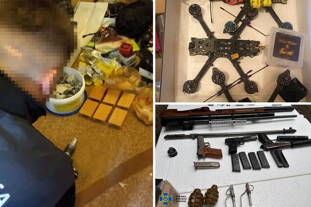 У злоумышленников изъяли оружие и взрывчатку