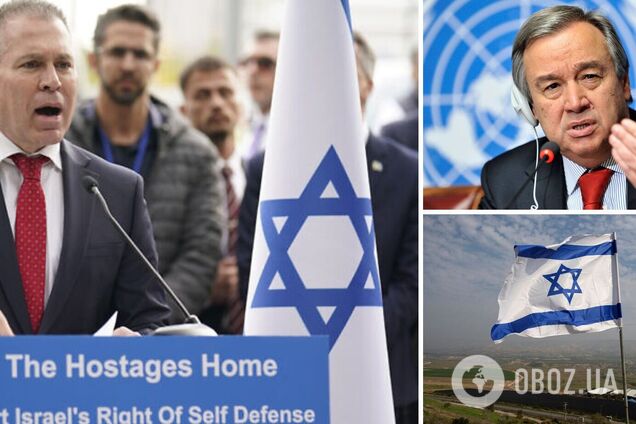 'Пора преподать им урок': Израиль заявил, что будет отказывать в выдаче виз представителям ООН после высказывания Гутерреша
