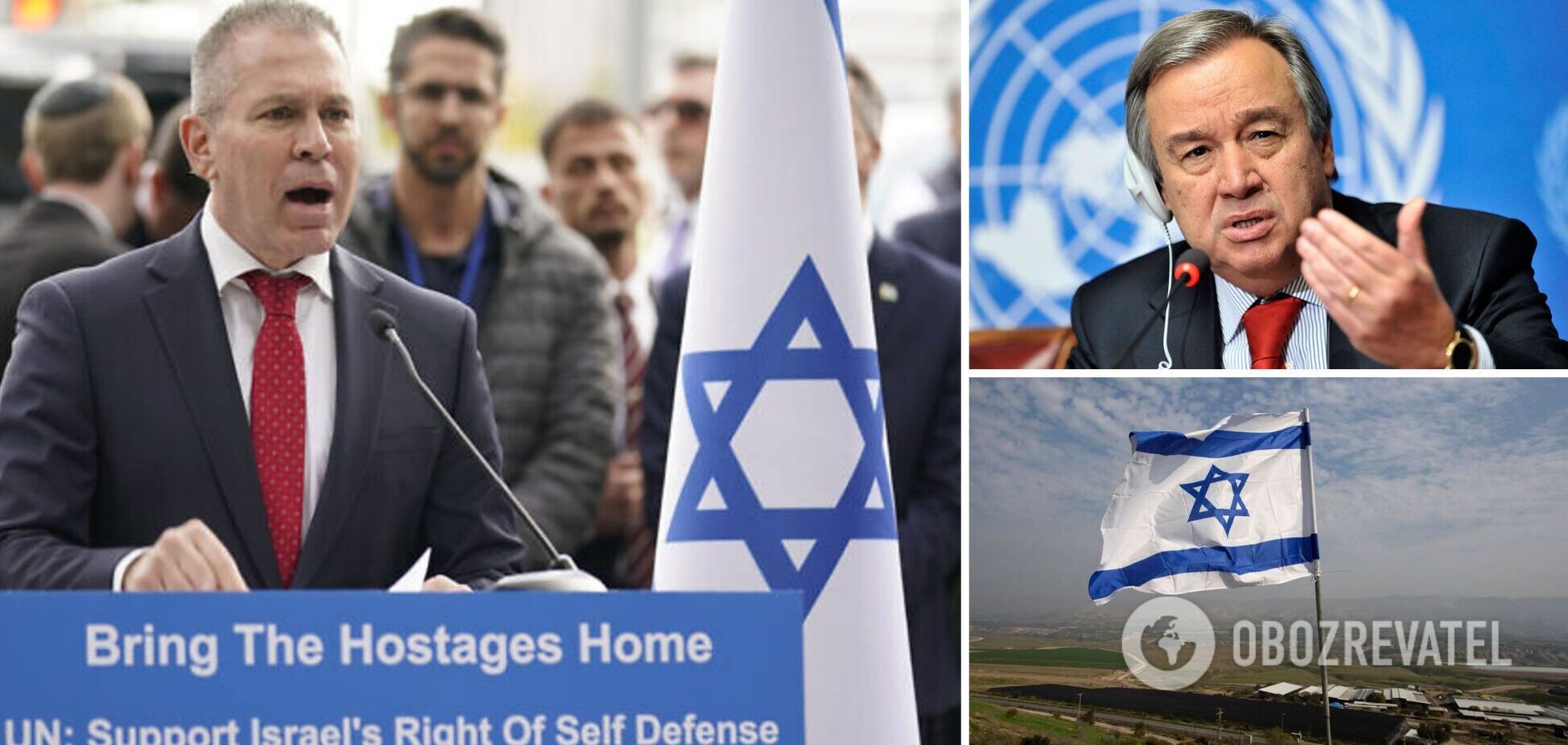 'Пора преподать им урок': Израиль заявил, что будет отказывать в выдаче виз представителям ООН после высказывания Гутерреша