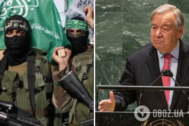'Я шокирован': генсек ООН отверг обвинения Израиля в оправдании действий ХАМАС