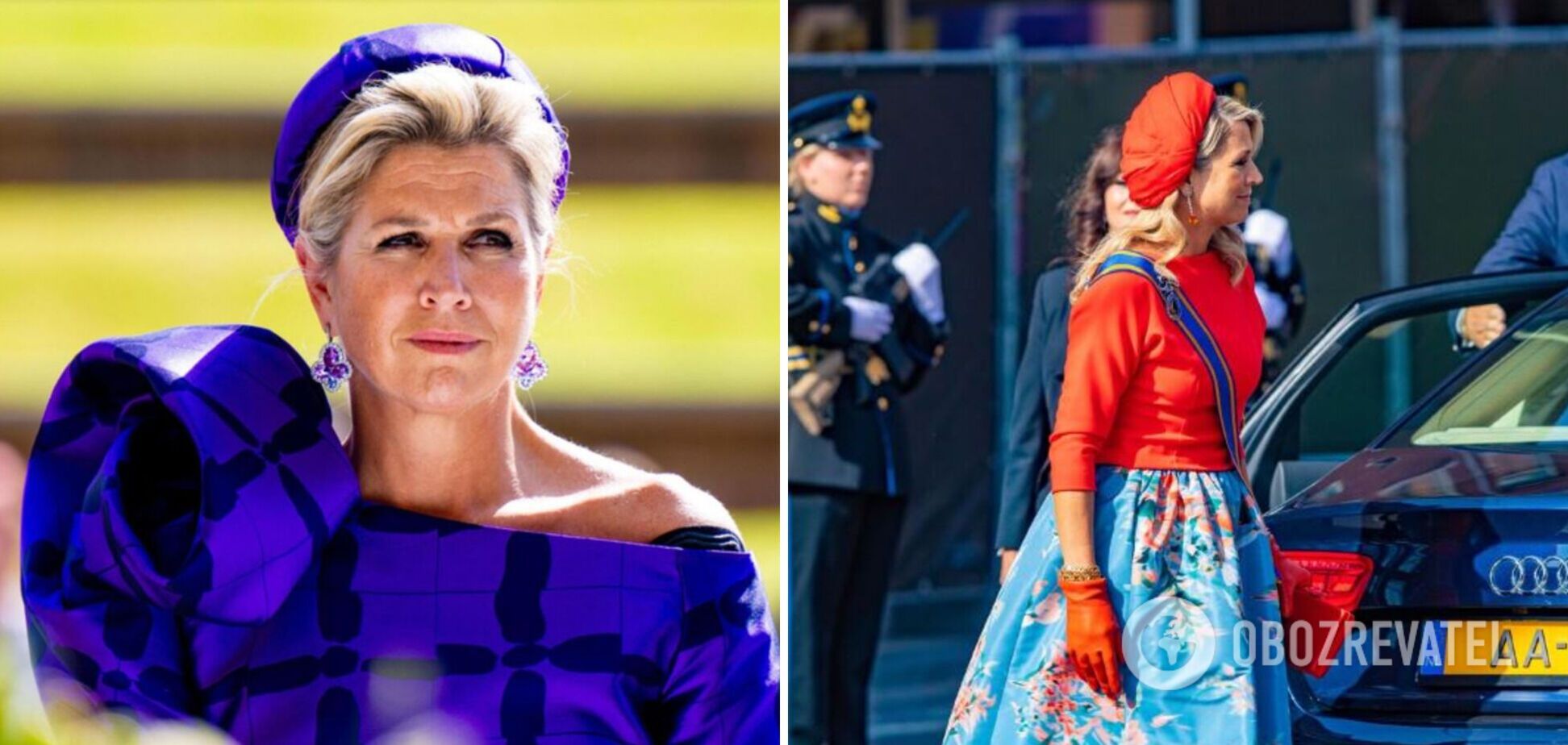 Одевалась в темноте? Королева Максима появилась на публике в нелепом наряде