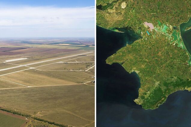 Авиабаза Гвардейское в Крыму