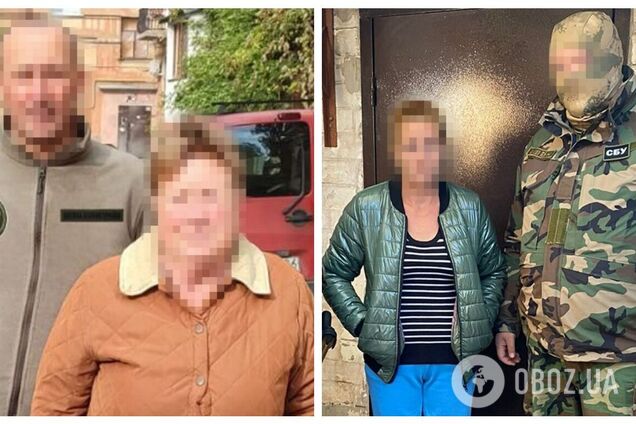 СБУ задержала коллаборанток, призывающих 'голосовать за присоединение' Херсонщины к России. Фото