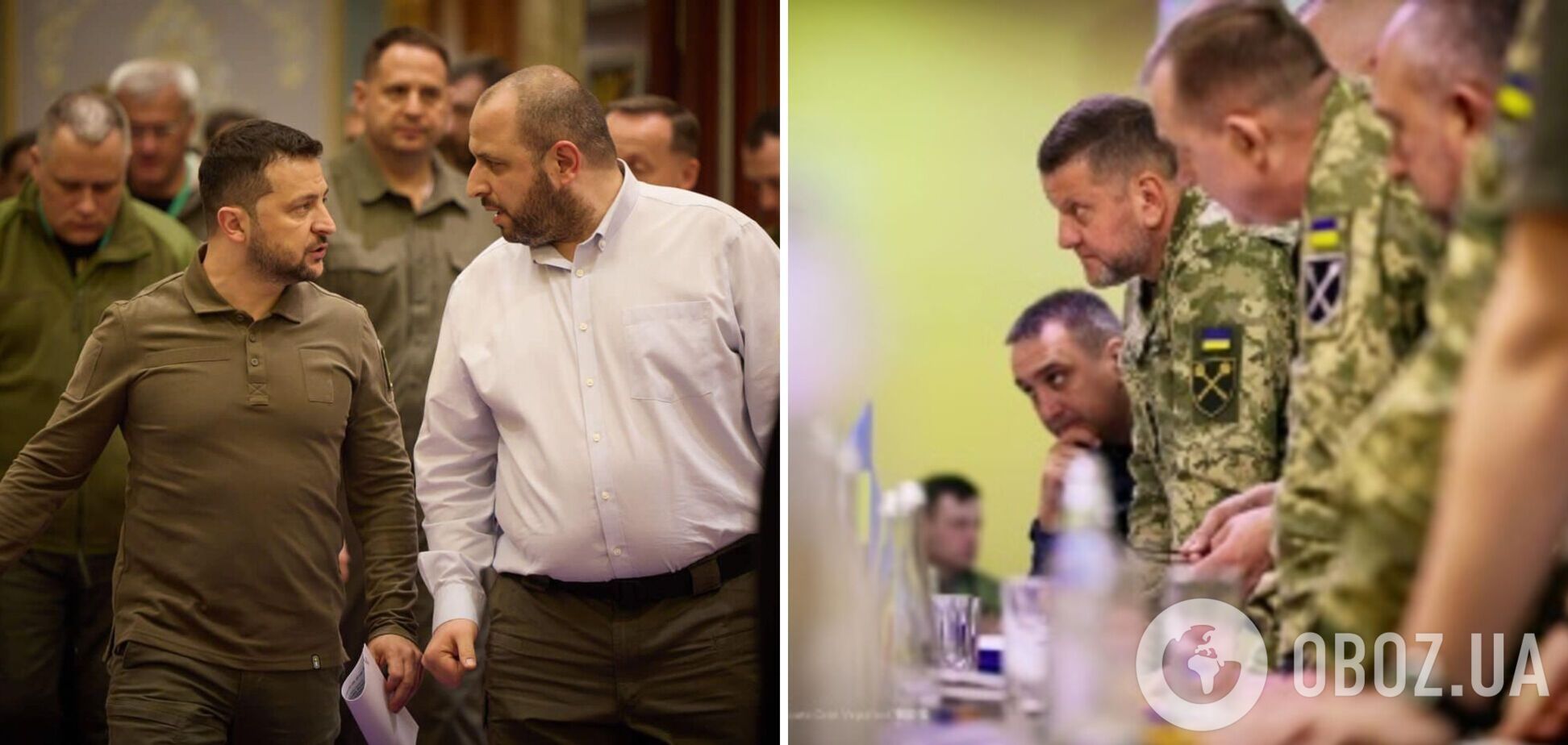 Зеленский провел заседание военного кабинета: с докладами выступили Залужный, Умеров, Буданов и Малюк