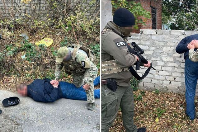 СБУ затримала інформатора РФ, який коригував ракетні удари ворога по Слов’янську та Лиману. Фото