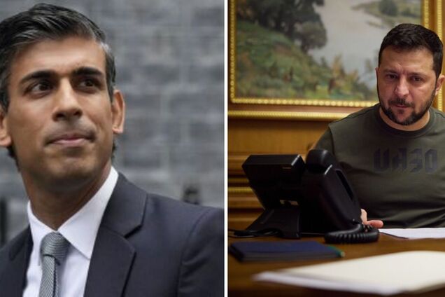 Зеленський обговорив із Сунаком бої за Авдіївку та посилення української ППО