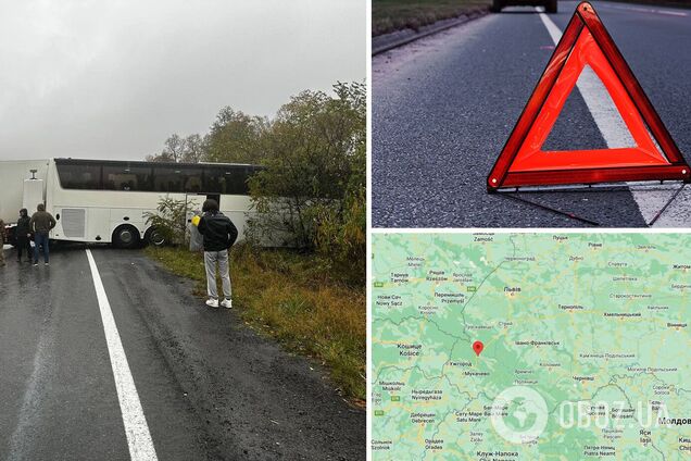 Трассу Киев – Чоп перекрыли из-за столкновения грузовика и автобуса: есть жертвы. Фото с места