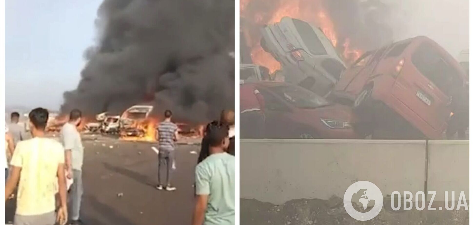 У Єгипті через сильний туман сталася масштабна ДТП: загинули 35 людей, 60 постраждали. Фото і відео