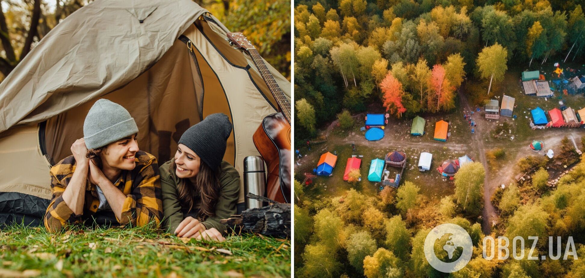 Едем отдыхать с палатками: топ-8 мест, где остановиться в Украине