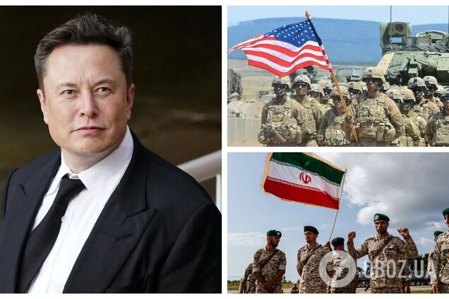 Илон Маск неудачно пошутил о 'войне' США с Ираном, опубликовав фейковую карту
