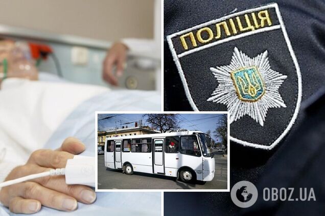 На Одещині жінка випала з маршрутки на ходу і отримала тяжкі травми: водія затримали 
