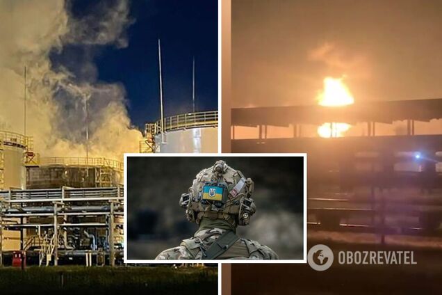 Атаку на нафтопереробний завод під Краснодаром влаштувала СБУ, уражене дороге обладнання – джерело