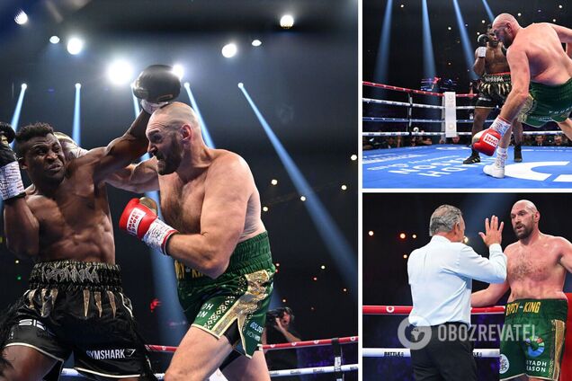 Фьюрі – Нганну. Опубліковано відео найкращих моментів бою та суддівські записки