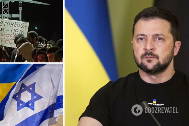 'Российский антисемитизм и ненависть к другим нациям глубоко укоренены': Зеленский отреагировал на 'охоту на евреев' в Дагестане