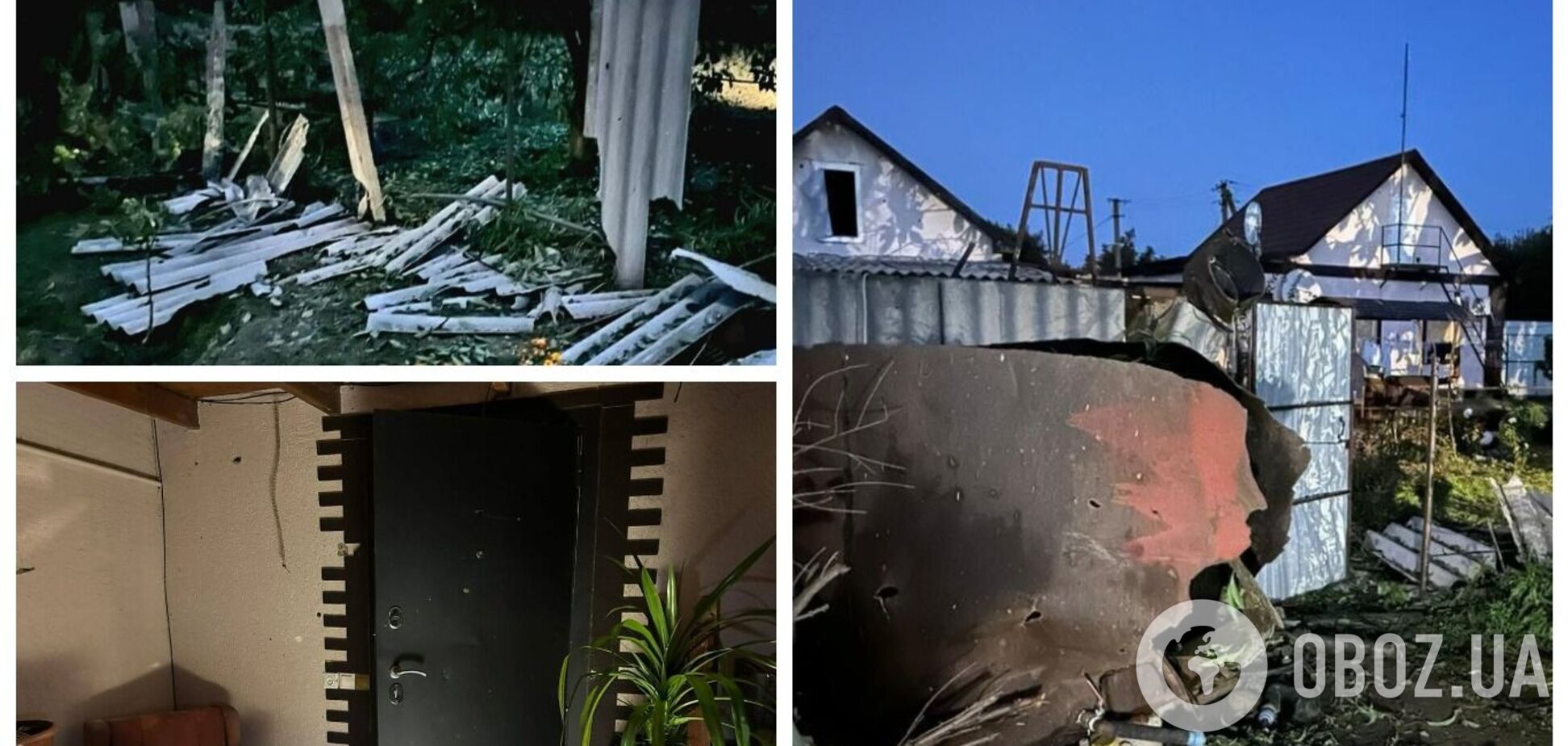 Сили ППО збили в небі над Дніпропетровщиною 13 дронів і ракету: уламки впали на підприємства. Фото