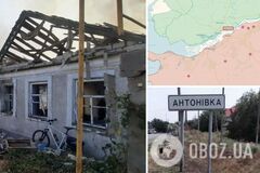 Окупанти завдали ударів по Антонівці на Херсонщині: загинув чоловік, ще семеро людей травмовані
