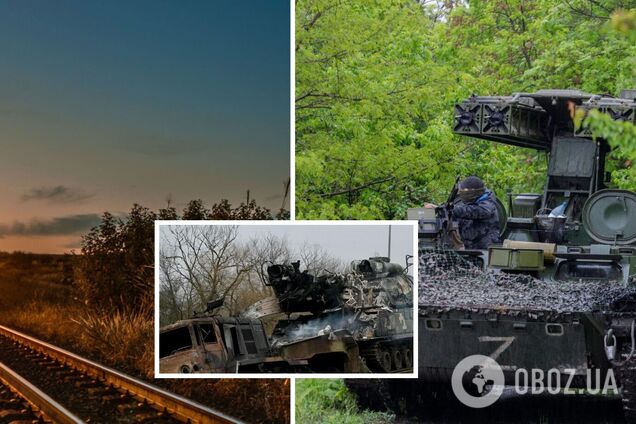 На Донбасі поїзд розчавив машину ЗРК 'Стріла-10': троє окупантів загинули, є поранені 