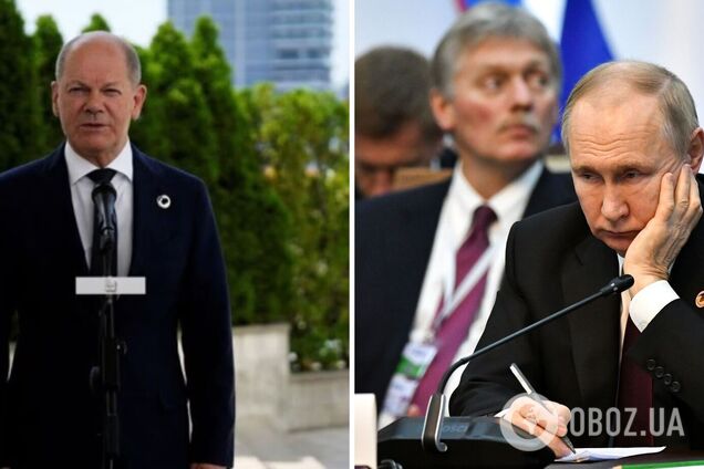 Канцлер Німеччини закликав Путіна вивести війська з України: як відреагували в МЗС