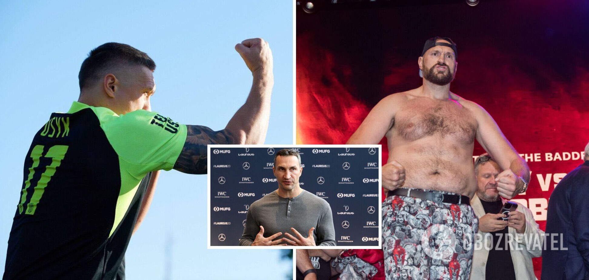'Саша об этом знает': Владимир Кличко ответил на вопрос о ничьей в бою Усик – Фьюри
