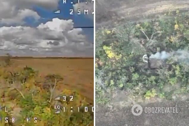 Воїни 23-го ОСБ ЗСУ знищили FPV-дроном ворожий бліндаж на Лиманському напрямку. Відео