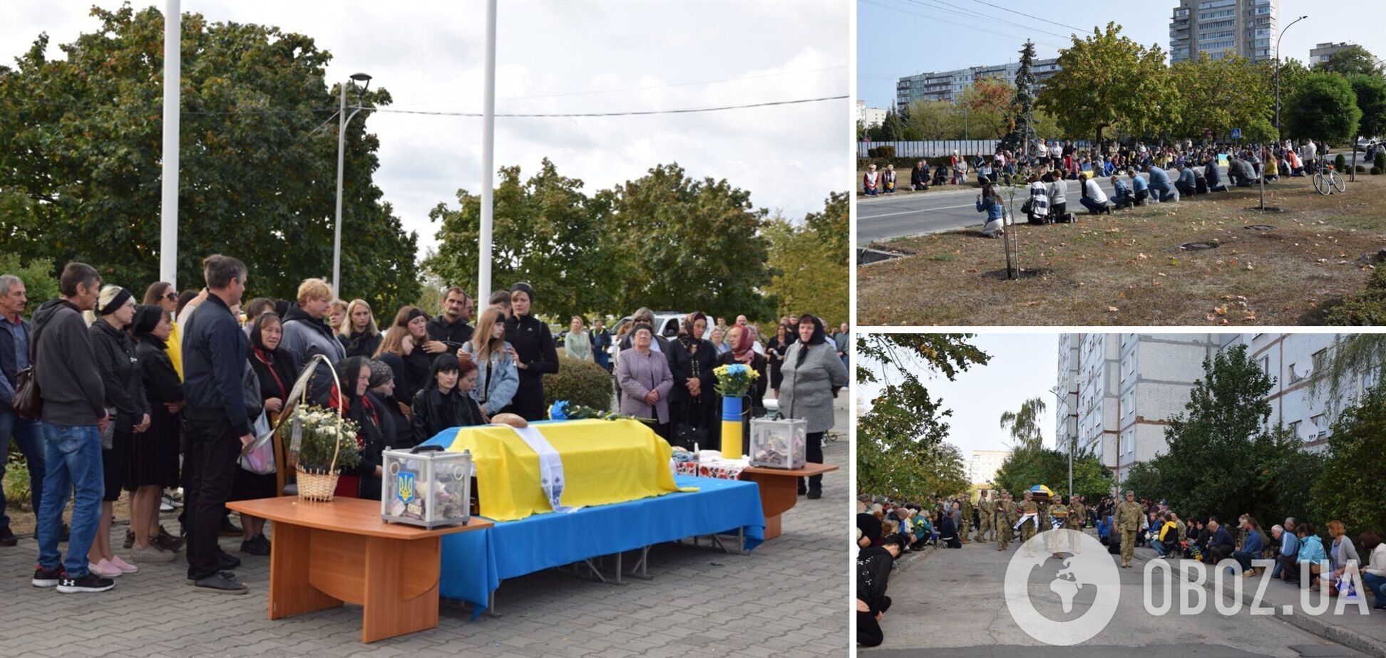 Мріяв про власний дім і сина: у Нетішині попрощались із 30-річним Олександром Літвіненком, який загинув під Бахмутом. Фото