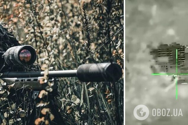 Працює Окрема президентська бригада: Сирський показав, як снайпери ЗСУ знищили двох росіян із дистанції 1500 метрів. Відео