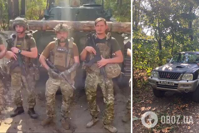 'Усе для перемоги': Холодов і Горбенко передали захисникам України пікап і дрони. Фото і відео