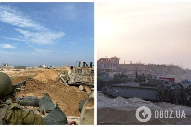 Израильские танки вошли на окраины Газы и перерезали ключевой путь. Видео