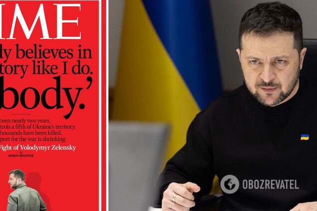 'Никто не верит в победу так, как я': журнал Time посвятил обложку Зеленскому