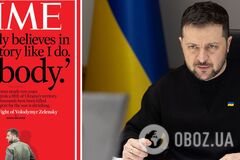 'Никто не верит в победу так, как я': журнал Time посвятил обложку Зеленскому