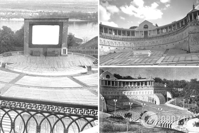Зеленый театр Киева в первые годы после открытия