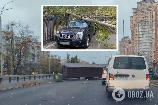 У Києві 28 жовтня зафіксували рекорд швидкості вітру